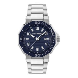 Plein Sport Titan Bracelet Watch Silver Mens